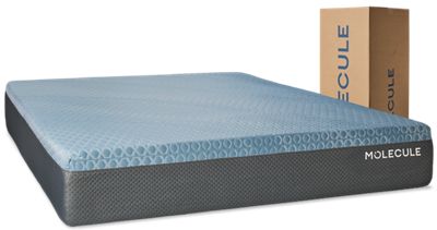 Molecule Core Hybrid Mattress - Cool-Touch - Mattress-in-a-Box - MOLECULEshield™ Antimicrobial Protection - Breathable Foam - 3-Zone Targeted Support Coils (MEDIUM FIRM)