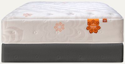 PranaSleep® Karma Elite Hybrid Mattress - Cool Touch - Natural Copper Infused Talalay Latex - Individually Wrapped Coils for Pressure Relief (PLUSH)