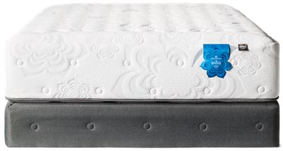 PranaSleep® Asha Elite Firm Mattress - Cool Touch Cover - 100% Natural New Zealand Wool - 12" Celsion™ Graphite Talalay Latex - CertiPUR-US® Certified Foam