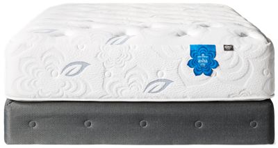 PranaSleep® Asha Elite Plush Mattress - Cool Touch Cover - 100% Natural New Zealand Wool - 12" Celsion™ Graphite Talalay Latex - CertiPUR-US® Certified Foam