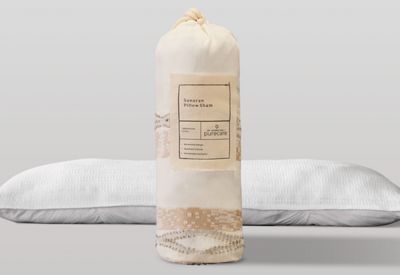PureCare® Dr. Weil Collection Sonoran Pillow Sham - 100% Natural Breathable Cotton - Reversible Handcrafted Pattern - Garment-Washed Soft Fabric - Hidden Zipper Closure