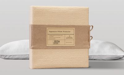 PureCare® Dr. Weil Collection Signature Pillow Protector - 360° Moisture & Allergen Barrier - Soft Breathable Cover - Ventilated Patented AirXchange® Filter - Antimicrobial Protection