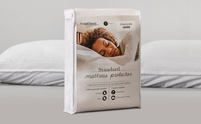 PureCare® Standard Mattress Protector - Moisture-Proof - Breathable Stain Protection - Soft & Quiet - Dust-Mite & Allergen Barrier
