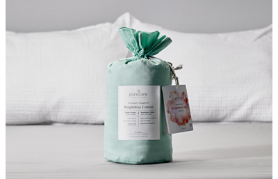 PureCare® Weightless Cotton Sheet Set (Seafoam)