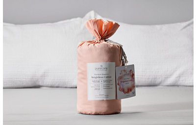 PureCare® Weightless Cotton Sheet Set (Blush)