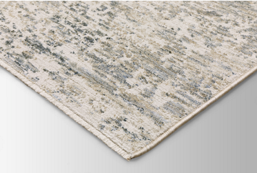 Soho Area Rug – Modern Abstract – Machine Woven – Grey/Blue