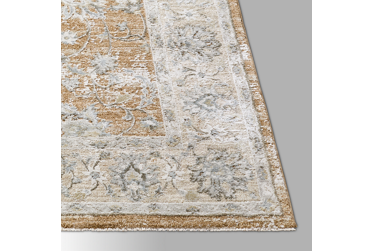 Brunswick Area Rug – Traditional – Machine Woven –Brown/Cream/Grey