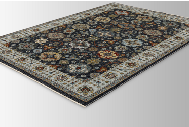 Aberdeen Area Rug – Classic – Machine-Woven – Blue/Multi