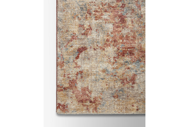 Gaia Area Rug – Traditional Abstract – Machine Woven – Taupe Multi