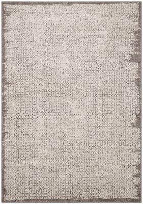 Darby Area Rug – Contemporary – Machine-Woven – Ivory/Stone