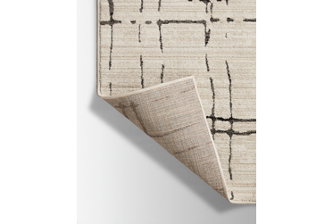 Darby Area Rug – Contemporary – Machine-Woven – Sand/Dark Grey