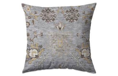 Hatay Gray 18" Square Toss Pillow