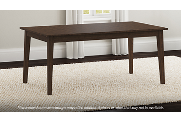 Berkeley Dining Table with Leaves - Solid Asian Hardwood - Modern Design - Dual Seamless Pocket Butterfly Extension Leaves