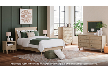 Cielden King Panel Bed