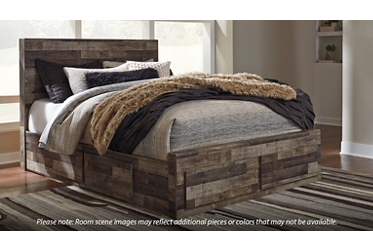 Derekson Queen Panel Storage Bed