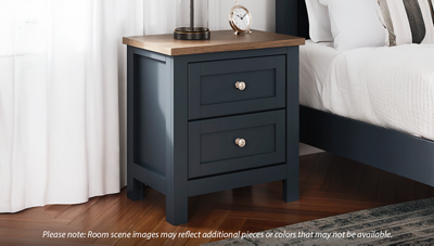 Landocken 2 Drawer Nightstand