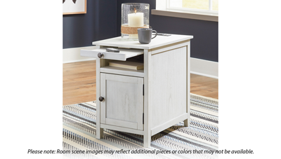 Treytown 1 Door Chairside Table with Storage