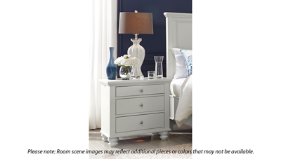 Cambridge 3 Drawer Nightstand