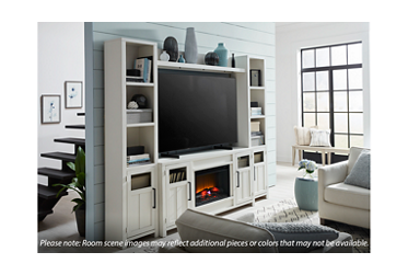 Finnegan 4 Piece Entertainment Center with Fireplace