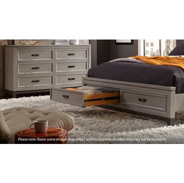 Aspen Hyde Park Aspen Hyde Park Liv360 2 Drawer Nightstand Jordan S Furniture