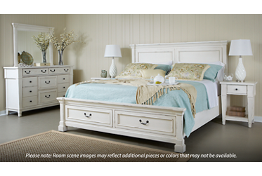 Stoney Creek Queen Panel Storage Bed