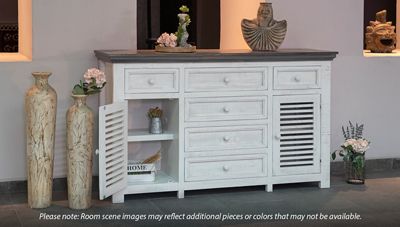 2 Door 6 Drawer Console - Thumbnail 2