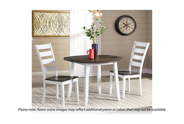 Kona 3 Piece Dining Set with Drop Leaf