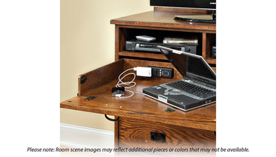 Oak Park 5 Drawer Media Chest