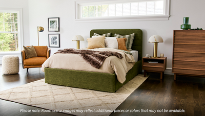 Design Lab Queen Upholstered Storage Bed