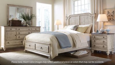 Kincaid-Weatherford-Kincaid Weatherford Queen Panel Storage Bed ...