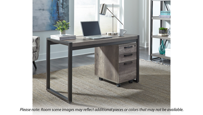 Tanners Creek Desk and File Cabinet