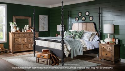 Country Living Queen Bobbin Post Bed - Thumbnail 4