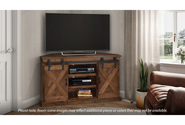 Farmhouse 2 Door 56" Corner Console