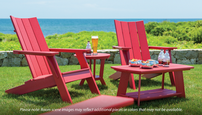 Modern Adirondack End Table