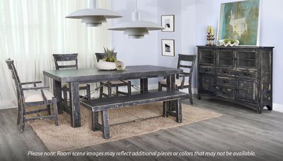 Haven Dining Table with Leaves - Thumbnail 4