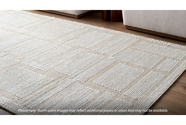 Marcela Area Rug – Contemporary – Hand Loomed – Beige