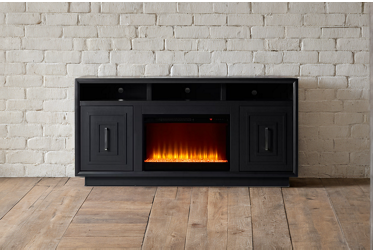 Sunset 67" 2 Door Fireplace Console