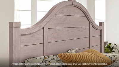 Bungalow Queen Low Profile Arched Bed - Thumbnail 3