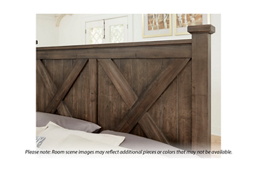 Cool Rustic King X Bed