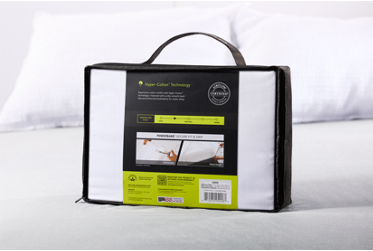 BEDGEAR® Hyper Cotton Sheet Set - White - Quick Dry - Airflow Certified - Powerband Secure Fit - Fits Up To 17" Depth