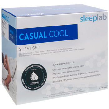 Jordan's Sleep Lab Casual Cool Sheet Set (Creme)