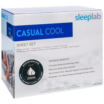 Jordan's Sleep Lab Casual Cool Sheet Set (Grey)
