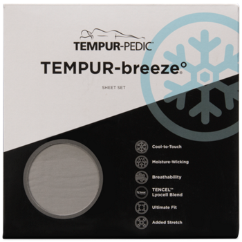 Tempur-Pedic® TEMPUR-Breeze Cooling Sheet Set (Graphite)