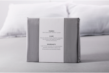 Tempur-Pedic® ActiveBreeze® ProAir Sheet Set - Breathable & Moisture-Wicking Sheets - Staytight™ Corner Straps