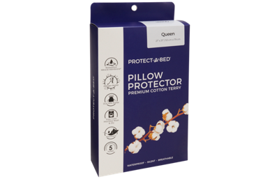 Protect-A-Bed Premium Terry Pillow Protector