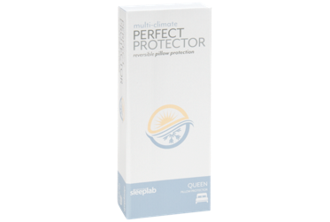 Jordan's Sleep Lab Multi-Climate Perfect Pillow Protector - Complete Temperature Control - Ventilated Airflow - Antimicrobial