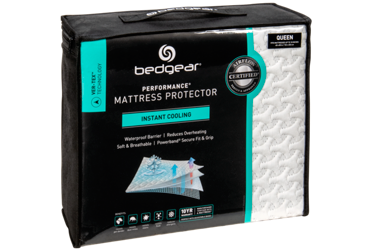 BEDGEAR® Ver-Tex Mattress Protector - Temperature Management - Ambient Air Ventilation - Waterproof -Powerband® Fit