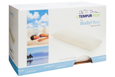 Tempur-Pedic® Body Pillow - Ultimate Comfort - Soft Cotton Blend Cover - Innovative Tempur Sleeve - Personalized Support