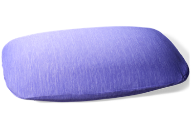 Jordan's Sleep Lab Perfect Contour Pillow - High-Quality Ventilated Charcoal Memory Foam - Fun-Colored Breathable Cover - Antimicrobial