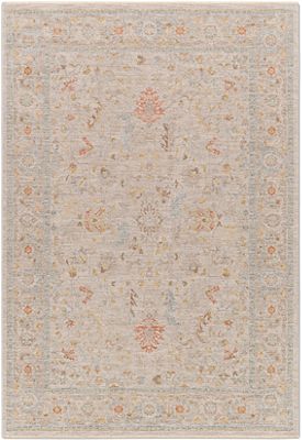 Avant Garde Area Rug – Botanical – Machine-Woven – Grey/Taupe